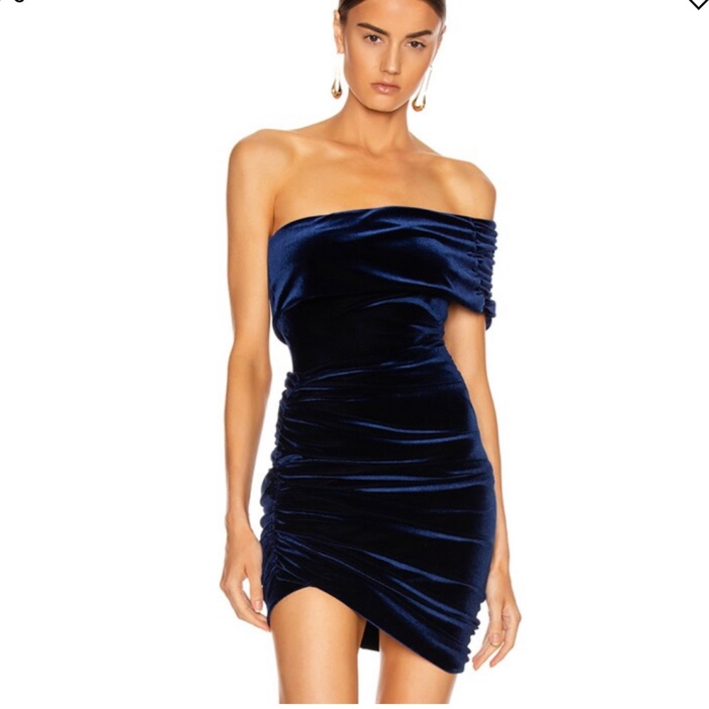 Alix NYC Cyrus Velvet Skirt
